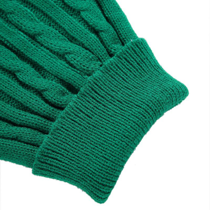 Customize New Design Dog Clothes Pet Sweater One Piece Custom Provide Sample Pet Knit Jumper Dog Sweater Clothes