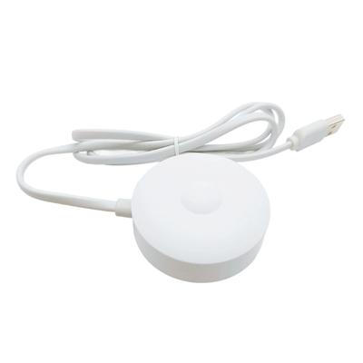 Chargeur Universel pour Brosse à Dents Électrique Station d'Accueil Magnétique de Voyage pour Modèles Io7 Io8 Io9 Câble USB 1m Base de Chargement Blanche en ABS