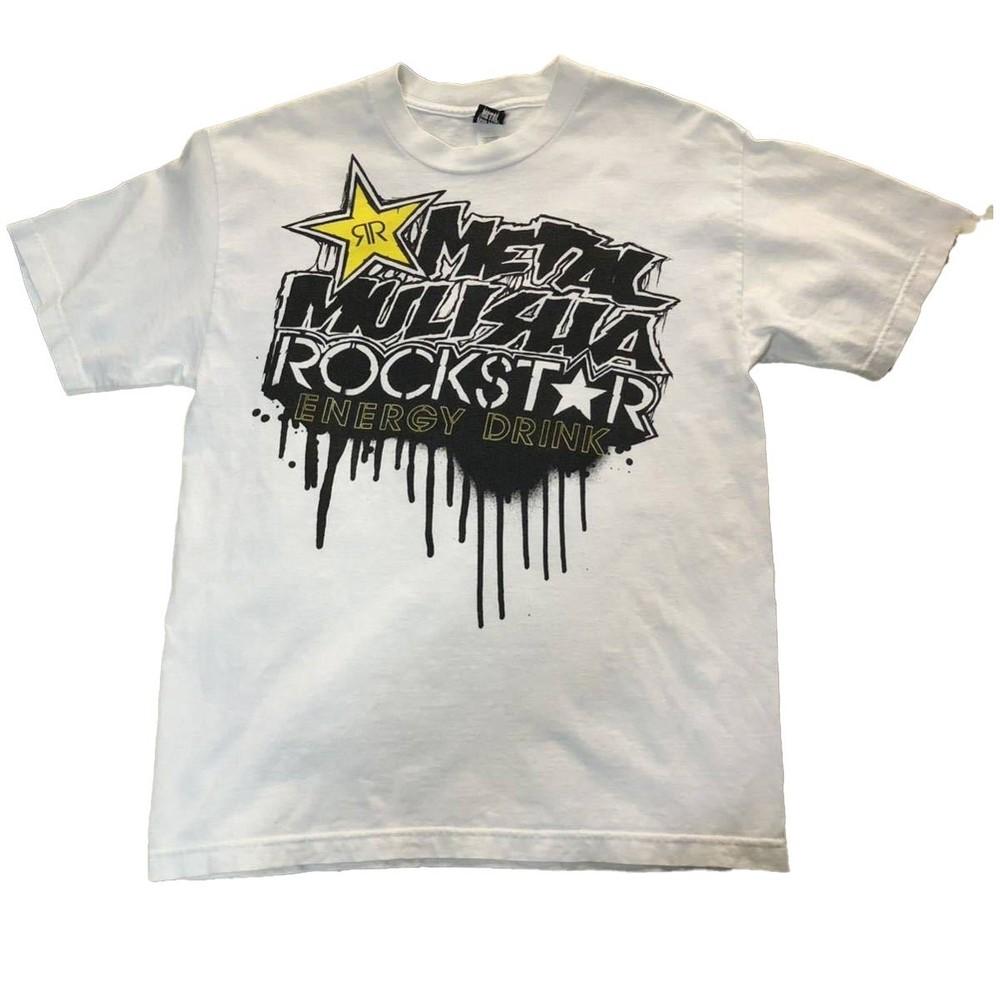 Metal Mulisha x Rock star Graphic Unisex Short Sleeve Shirt S5XL Unisex T-Shirt L