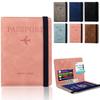 RFID Passport Holder & Travel Wallet with Adjustable Straps