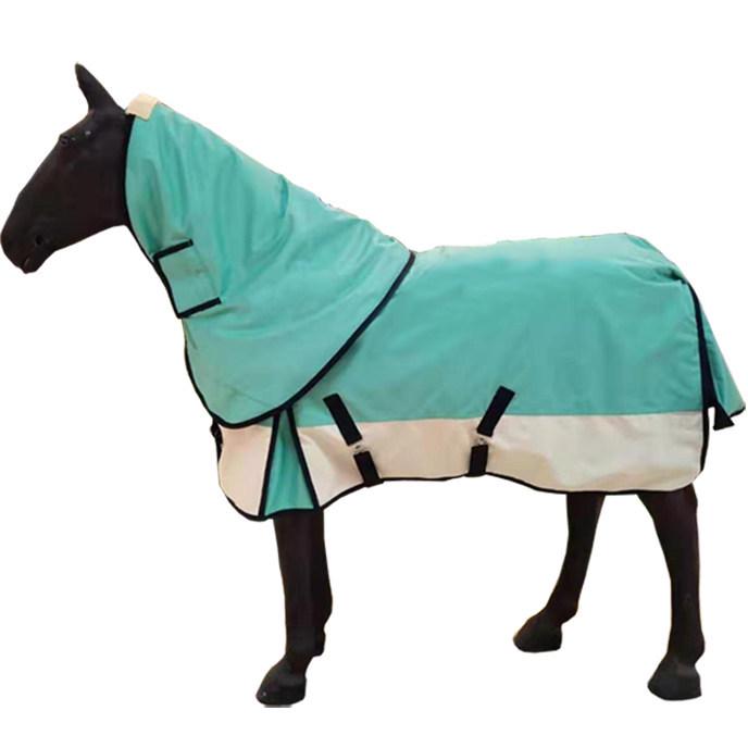 600D Winter Horse Rug with Detachable Breathable Neck Warmer
