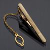 Men Metal Simple Necktie Buckle Gold Color Tie Bar Clasp Clip Clamp Ties Pin For Business Clasps  Wedding Jewelry
