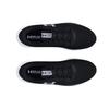 Under Armour Charged Pursuit 3 Black White Women Sneakers 3024889-001