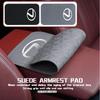 Suede Car Central Armrest Pad Scratch Resistant Anti Slip Cushion For CT ES GS NX IS250 RX350 IS200 LX570 UX250h CT200h