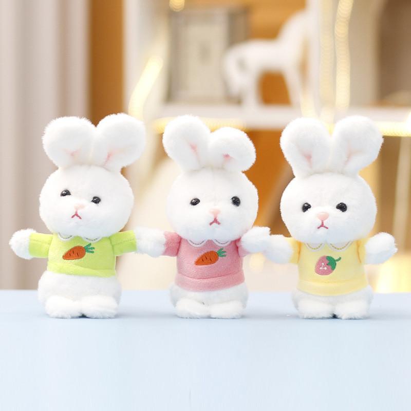 Cute Cartoon Rabbit Plush Doll With Pp Cotton Filling For Kids Gift And Accessories