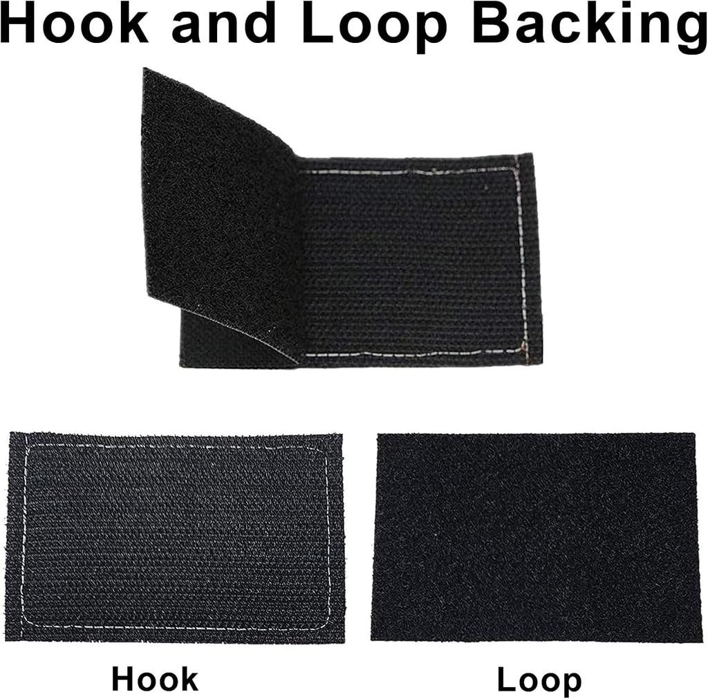 Military Morale Patch: Tactical Embroidered Badge For Backpack, Outdoor Clothing Patch With Hook Backing, Combat Gear Decor