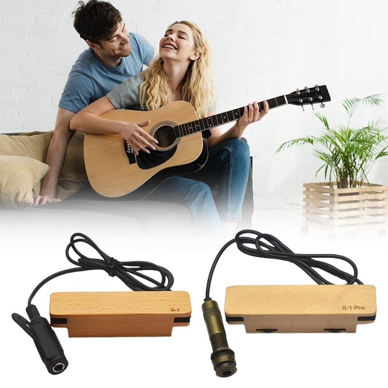 External Guitar Pickup Guitar Sound Amplifier Beginner Guitar Accessory Stage Performances Pickup Studio Recording Pickup
