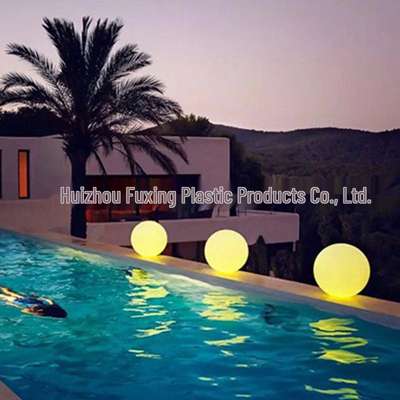 Opblaasbare LED Drijvende Lichtbal voor Buiten Kamperen & Zwembad