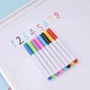 12pcs Colorful Liquid Chalk, Dust-free Erasable Fluorescent Light Board Pen, Graffiti Painting Blackboard Pen