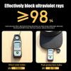 Cooling Stretchy Visor Ice Silk Long Brim Empty Top Hat Summer Uv Protection Men Sun Hats Cycling Running Sports Golf Visor Cap