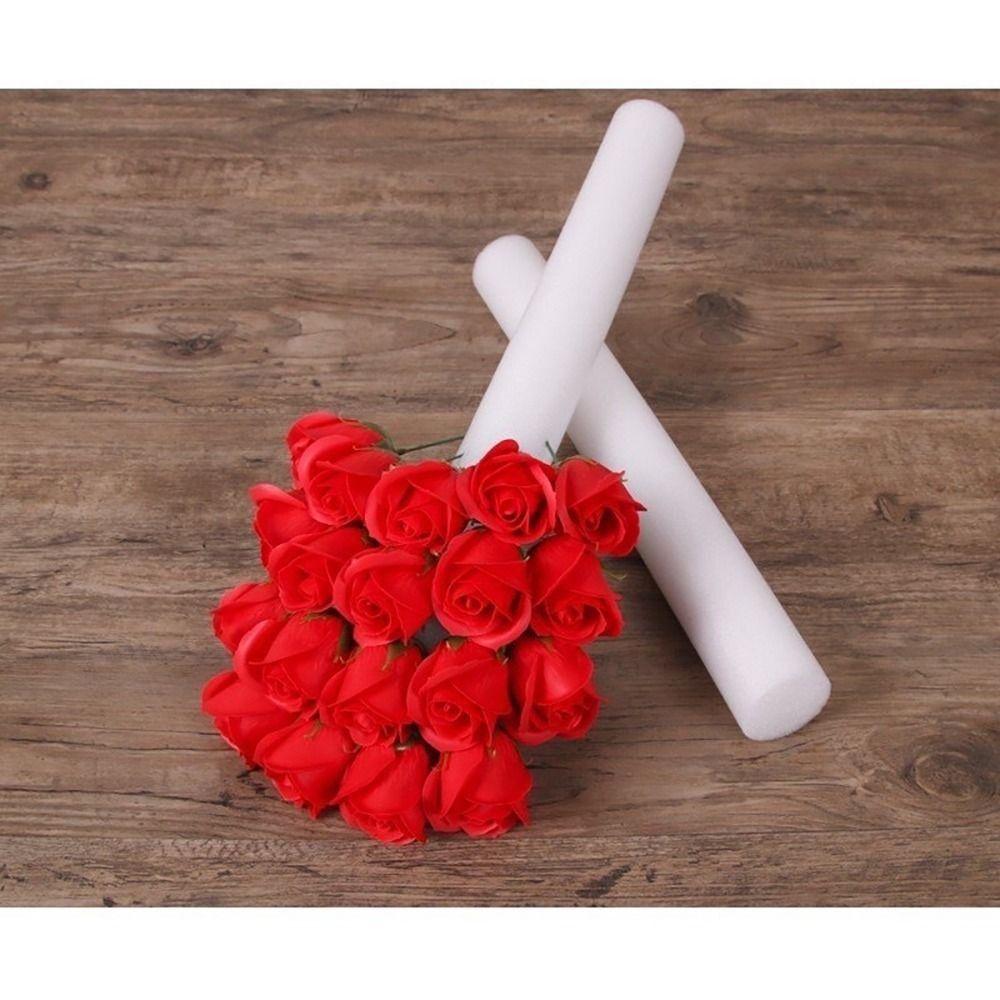 1 st Blombukettbas Skumremsa DIY Bröllopsevenemang Festrekvisita Bomullsremsa 40*5 cm Cylindrisk