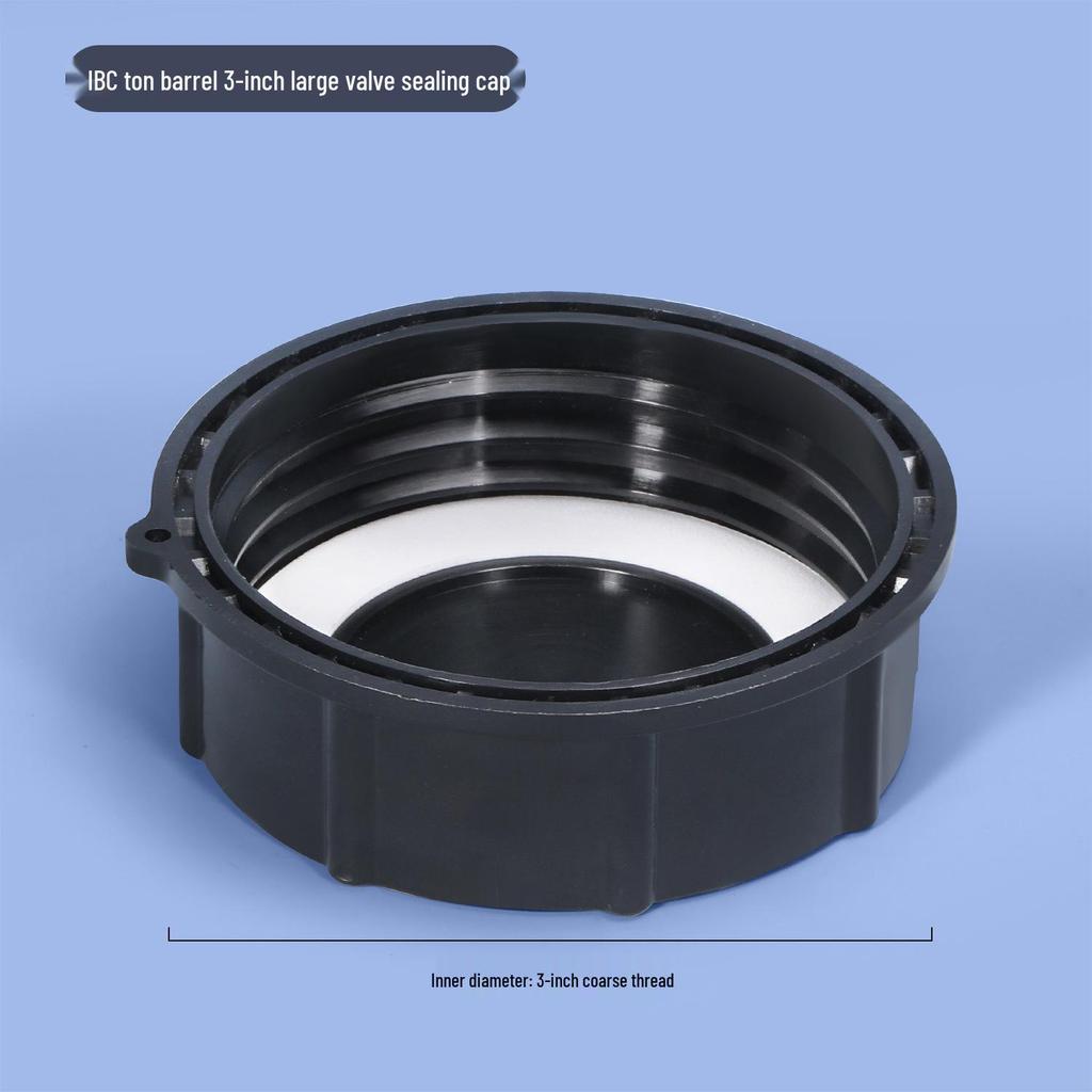 2"/3" IBC Tote Valve Cover: Butterfly, Ball, Coarse/Fine Thread, 62MM Sealing Cover