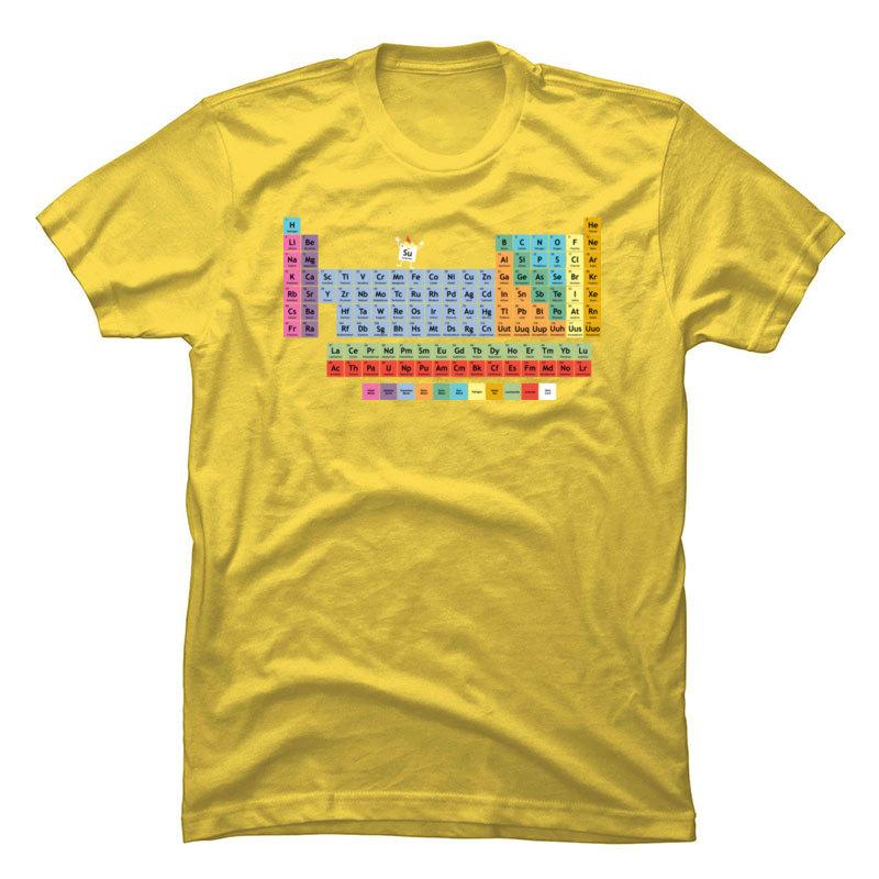 Das Element der Überraschung Mathe T-Shirt Chemie Wissenschaft Herren Oberteile T-Shirt Maßgeschneidert Neue Mode Kleidung Shirt