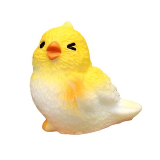 

Miniature Parrot Figurine Mini Bird Resin Statue Realistic Animal Ornament Dollhouse Fairy Garden Micro Landscape Decoration A