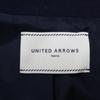 UNITED ARROWS Navy 1525-257-4770 ANG/W Tailored Coat coat 40 NavyUsed