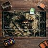 Vintage Piratenschädel Alte Nautische Karte Mauspads Spielmatte 24x14 Mtg Tcg Schreibtischmatte Für Arbeit Spiel PC Laptop Teppich Mauspads