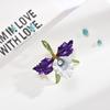 SKEDS Elegant Creative Enamel Flower Daisy Brooch Pin For Women Fashion Sunflower Wedding Party Accessories Corsage Brooches