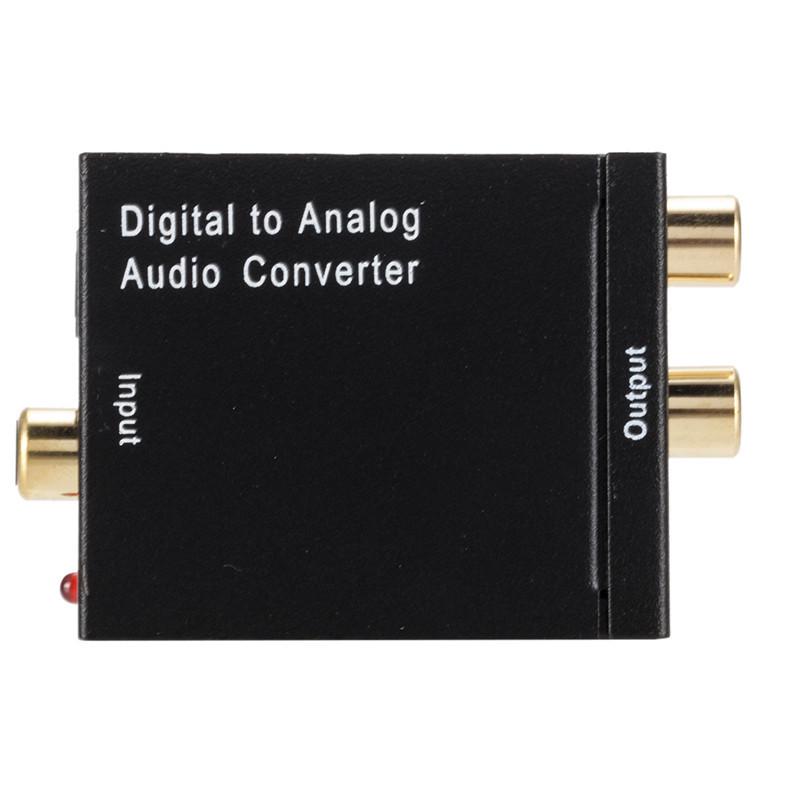 Optical To Analog Audio Converter: Digital Optical/Coaxial To 3.5mm