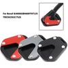 Motorcycle Kickstand Enlarger Foot Side Stand Pad Extension Support Plate Replacement for Benali BJ600GS BN600 TNT135