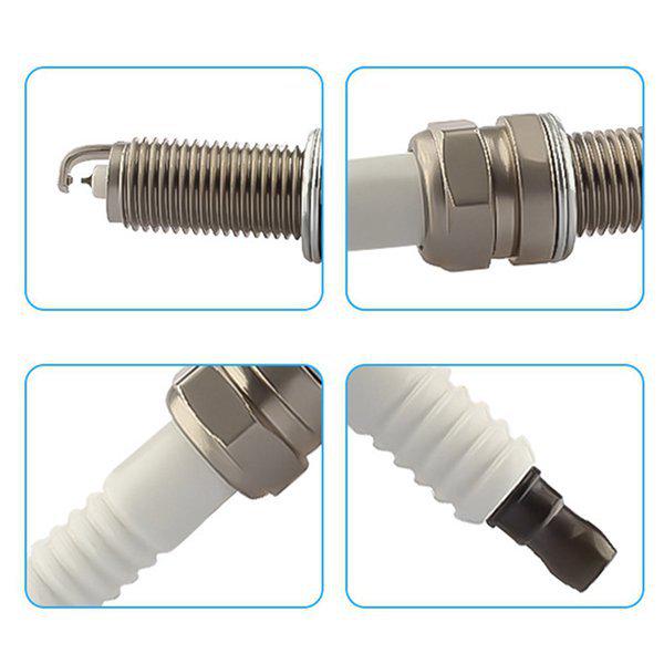 4 Spark Plugs FXU16HR11 for Hyundai Kia Santa Fe Sonata