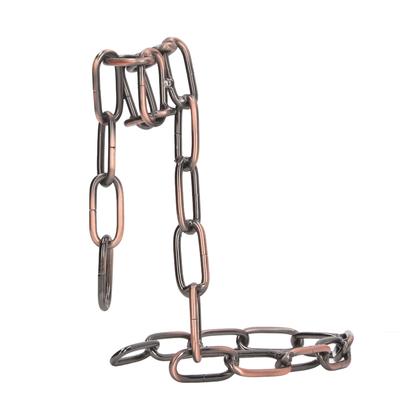 Novelty Wine Bottle Holder Floating Steel Link Chain Wine Bottle Rack Holder Holds Bottles In Air