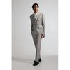 H M Wool Blend Pants Regular Fit Grey