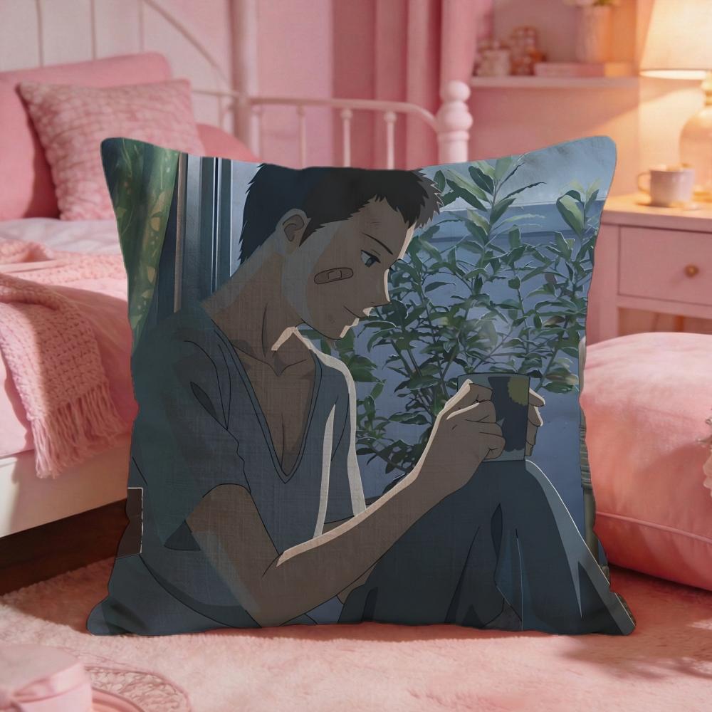 The Garden Of Words Cushion Cover Premium Comfort Reversible Pillow Cove Two In One Design For Any Room  Car Interior