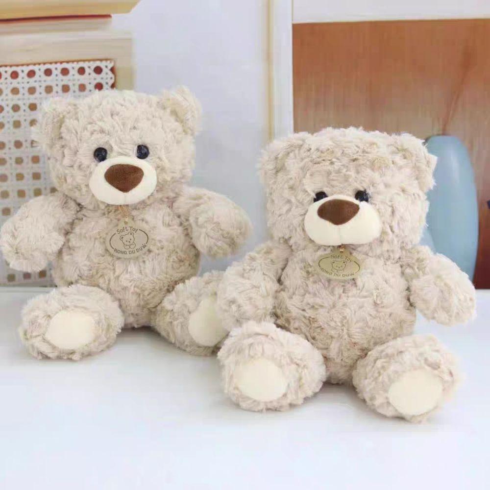 Simulation Cute Bear Plush Doll PP Cotton Stuffed Animals Plush Doll  Birthday Party Decor