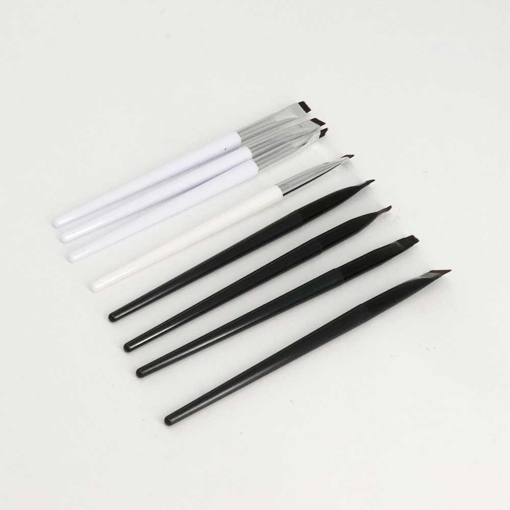 Beginners Blade Makeup Brushes Flat Eyebrow Brush Angled Fine Eyeliner Brushes Liner Brow Brush