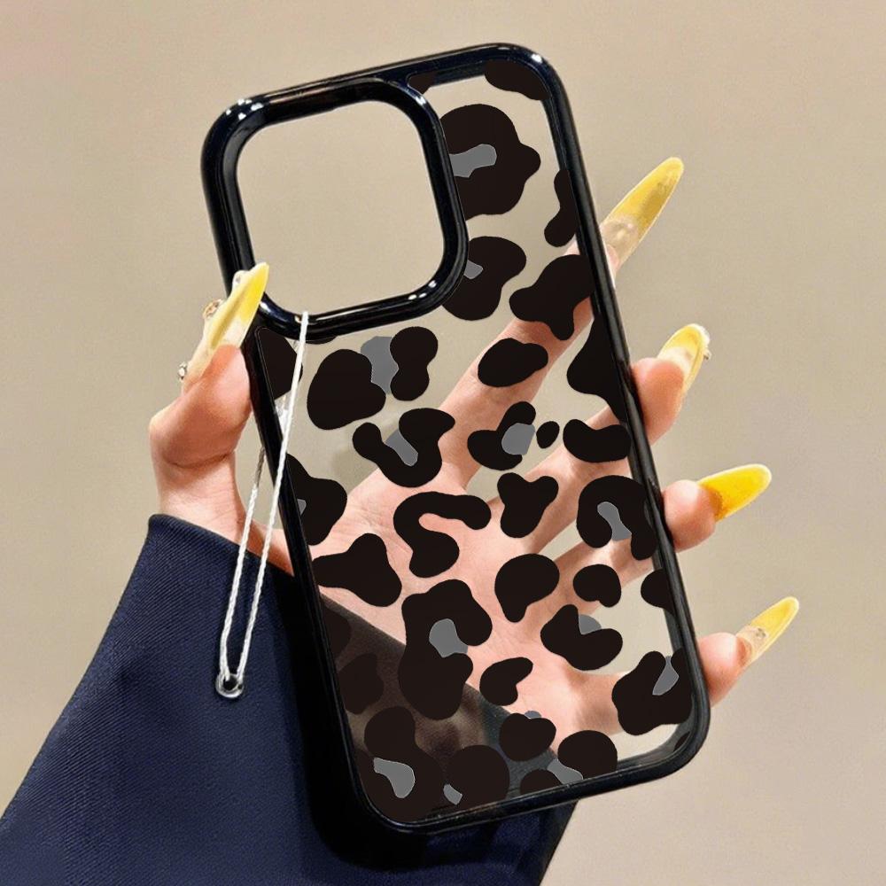 Acrylic Phone Case for iPhone 11 12 13 14 Pro 12 14 16 Pro Max for Samsung A16 A36 A56 S24 FE High-quality Painted Anti-fall Mobile Phone Case
