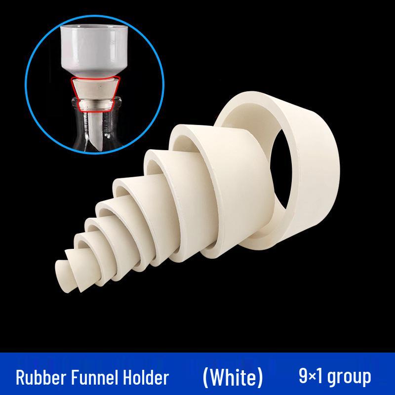 Multi-Size Ceramic Buchner Funnel: 60mm to 200mm Suction Filtration Funnel with Leak-Proof Filter
