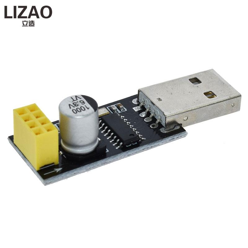 ESP01 ESP8266 Programmer Adapter UART GPIO0 ESP-01 Adaptater ESP8266 CH340G USB To Serial Wireless Wifi Developent Board Module