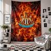 Tapestry ścienne Newcastle United Football Wystrój domu Tkanina do zawieszenia na ścianie do sypialni Salon Tło