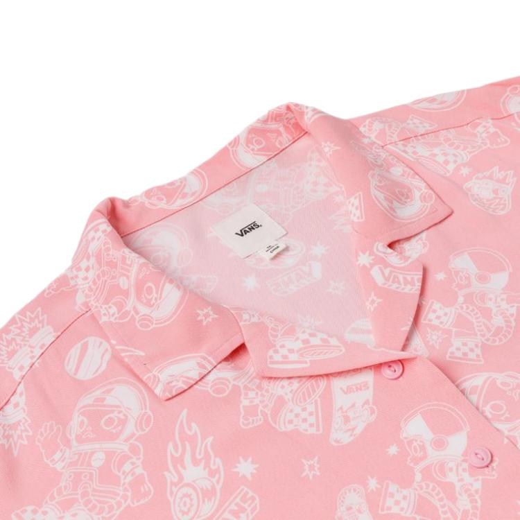 Vans X Space Molly Collaboration Comfortable Soft Skin-Friendly Fashion Short Sleeve Shirt Women Shirts VN000RAAFHH