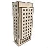 Garden Landscape Ornament Assembling Model Wooden Apartment Outland Model HX6C