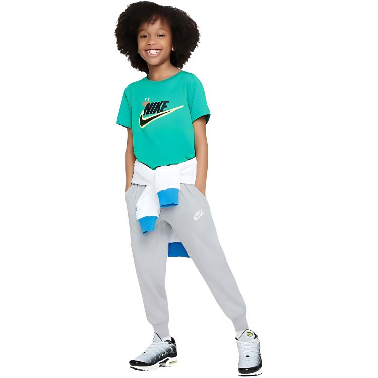 Nike Bequeme elastische Strick-Sporthose Kinder Hose Dunkelgrau HM9272-063