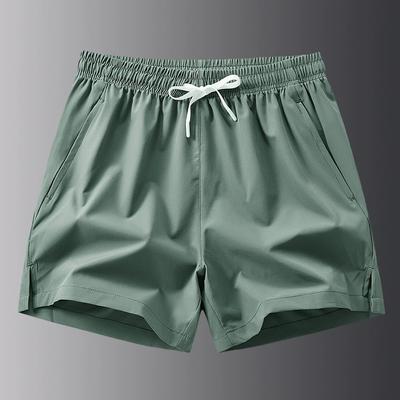 Ice Silk Shorts Men's Summer Lightweight Breathable Loose and Quick-drying Three-point Pants Casual Sports Fashion All-match Couple Models