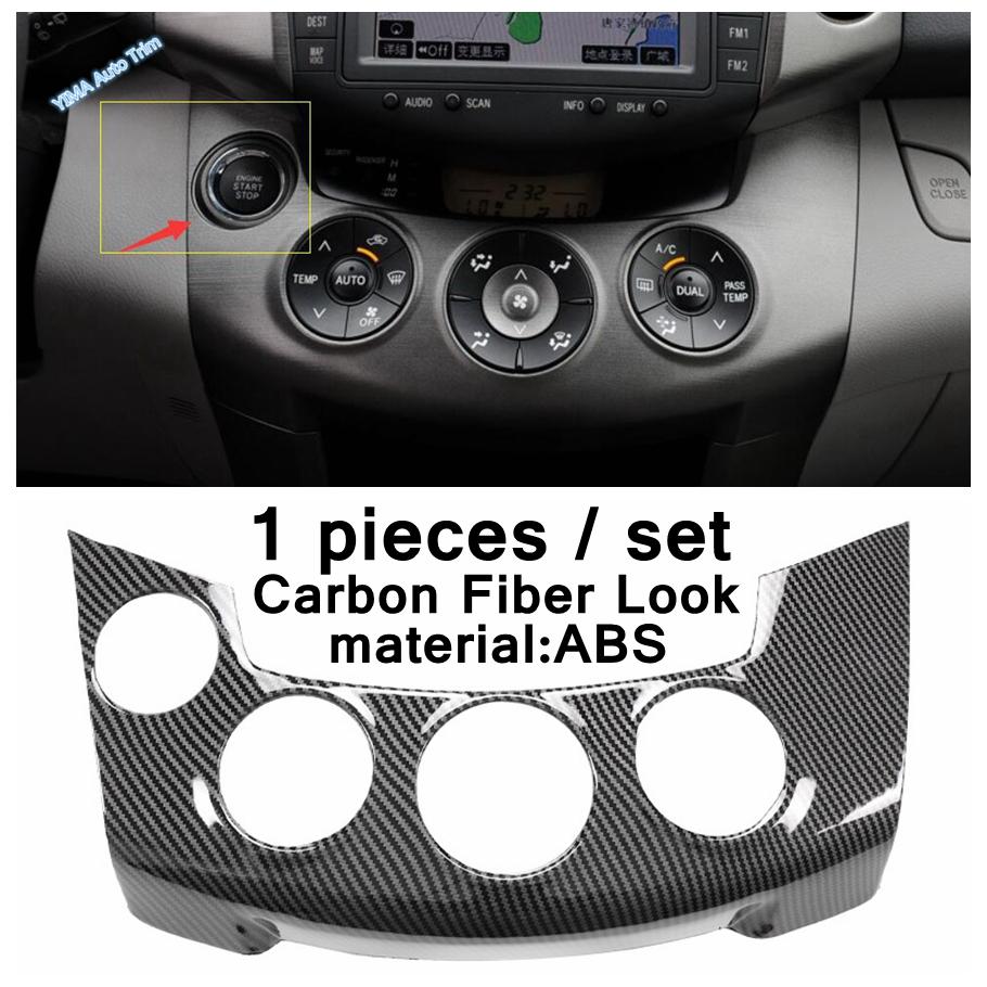 Handbrake / Window Lift Button / Steering Wheel / Gear Shift Panel Cover Trims Door Handle Bowl Fit For Toyota Rav4 2009 - 2012
