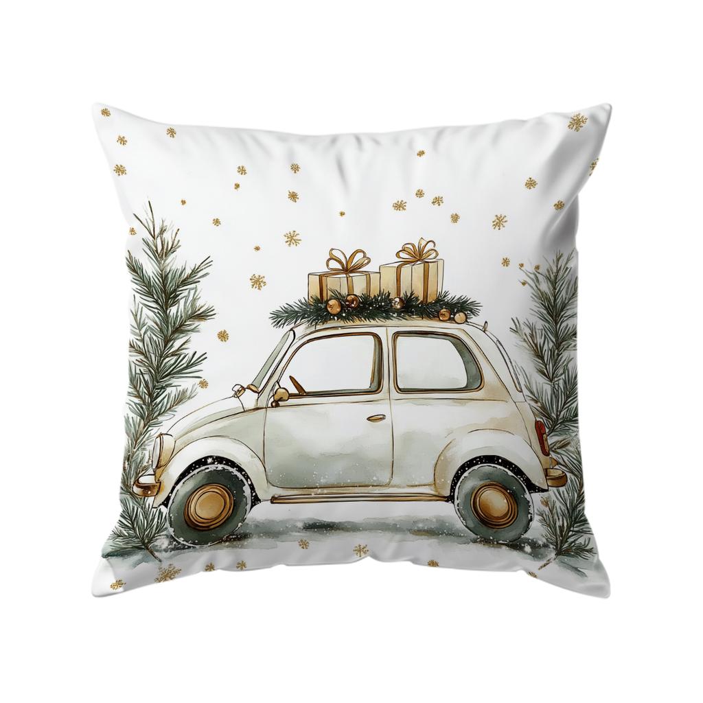 Pine Cones Cushion Pillowcase Printed Polyester 45X45Cm Throw Pillowcover Decorative Sofa Cushion Pillowslip Home Decor