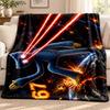 Poppy Playtime blanket Flannel Blanket Soft Cozy Plush Throw for Sofa Bed Lightweight Home Decoration Outdoor camping