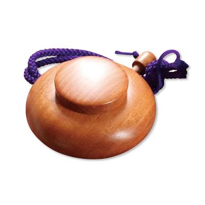 Compact Lacquered Incense Holder, Cherry Blossom (4.5cm Diameter)