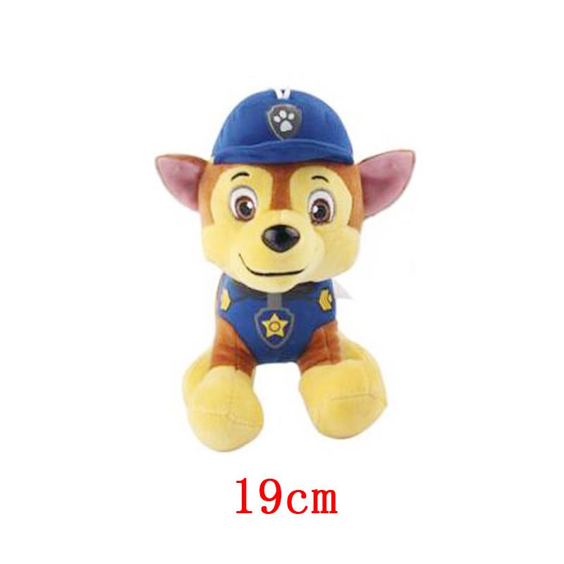 Paw Patrol Plush Toy Action Figure Ryder Marshal Zuma Everest Cartoon Model Two Postures Plush Toy Children's Birthday Party Gif