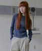 KIIMUIR (Women'S) (5 Colors) Slim Fit Two-Tone Knit