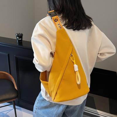 Brusttasche Damen trendige neue Mode vielseitiger Sport kleiner Rucksack lässige Damen leichte Schulter Umhängetasche