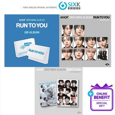 [Vorbestellung] 3. Mini-Album [RUN TO YOU] SET 3 Stück (FOTOBUCH+DIGIPACK+QR ALBUM)  (Online-Vorteil)