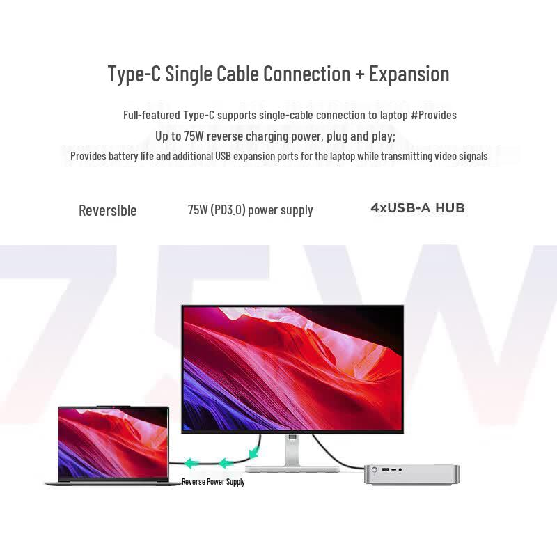 Lenovo L27h-4A 27-inch QHD 100Hz IPS Monitor CN plug (adapter included)