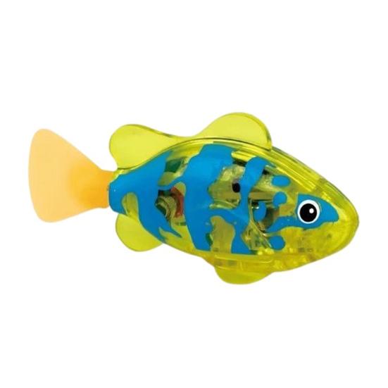 

Water-Activated Glowing Electric Fish Bath Toy for Kids Interactive Robotic Swimming Fish for Pool Tub Flashing Waterproof Fun Summer Gift for жовтий