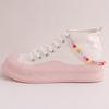 European and American Jewelry, Bohemian DIY Imitation Pearl Colorful Sneaker Chain Accessories Women's Ins Anklet Does Not Fade