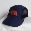 Used Good Condition THE NORTH FACE Running Mesh Cap North Face Navy Five Panel Cap