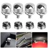 4X Quick Release Rear Fender Seat Bolt Nut Kit Motorcycle Mount Screw For Harley Sportster Xl Softail Fl Dyna Street Bob Road